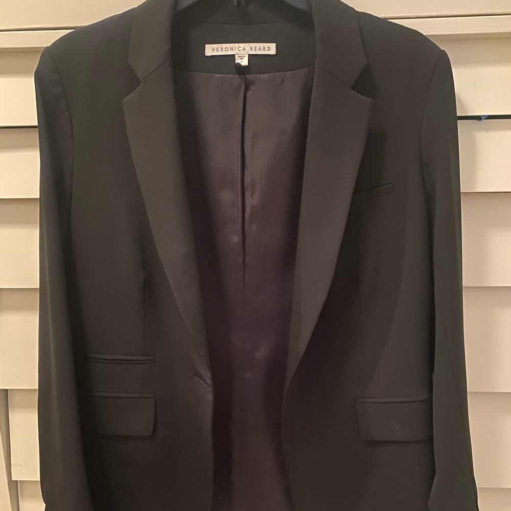Veronica Beard Classic Blazer (dickey zip in)